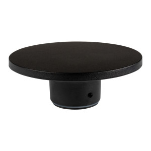 LED WALL LIGHT PLASTIC BLACK IP65 12W 3000K