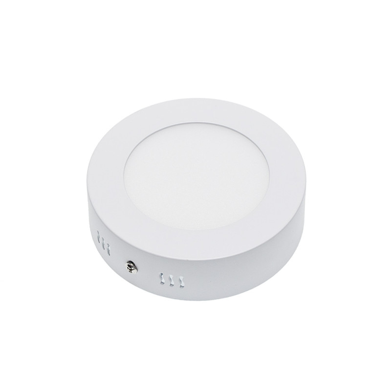 6W LED SURFACE PANEL ROUND AC85-260V 50-60Hz 2800K