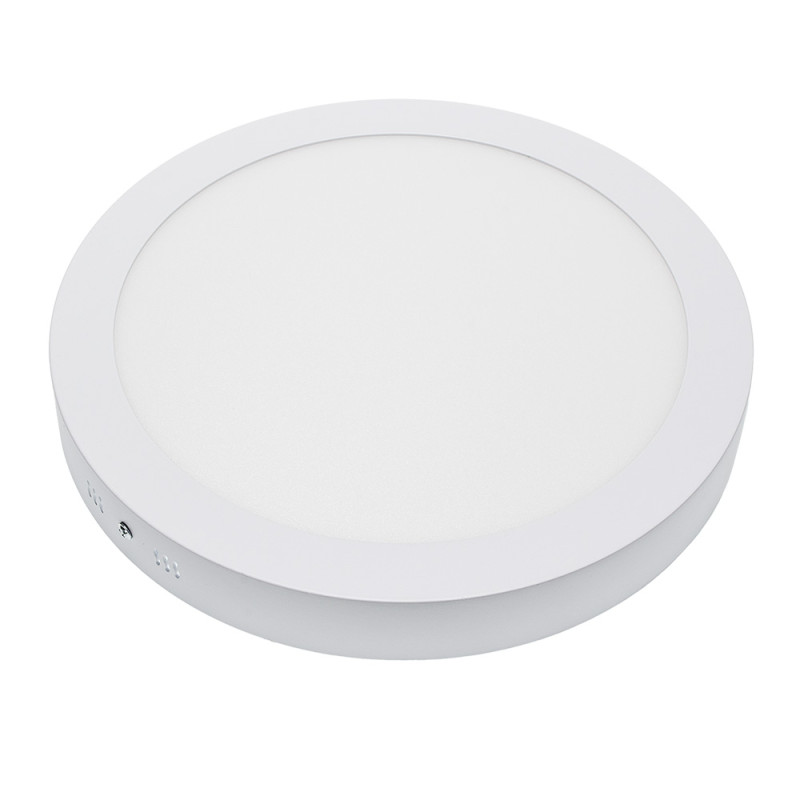 24W LED SURFACE PANEL ROUND AC85-260V 50-60Hz 2800K