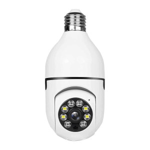 E27-SOCKET SMART BULB-CAMERA R:1280x960 MEMORY CARD-SLOT+APP