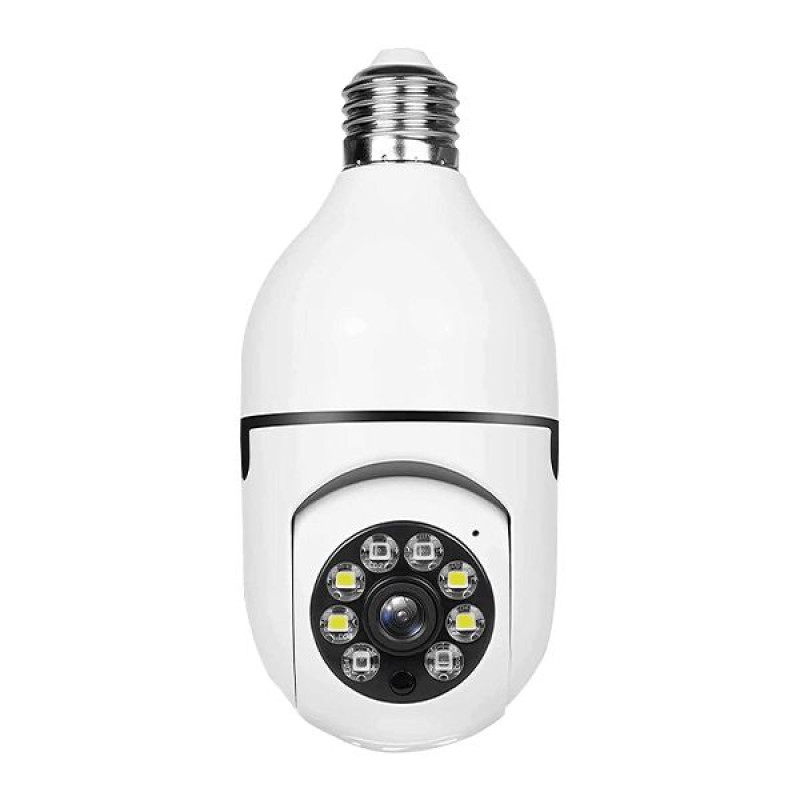 E27-SOCKET SMART BULB-CAMERA R:1280x960 MEMORY CARD-SLOT+APP