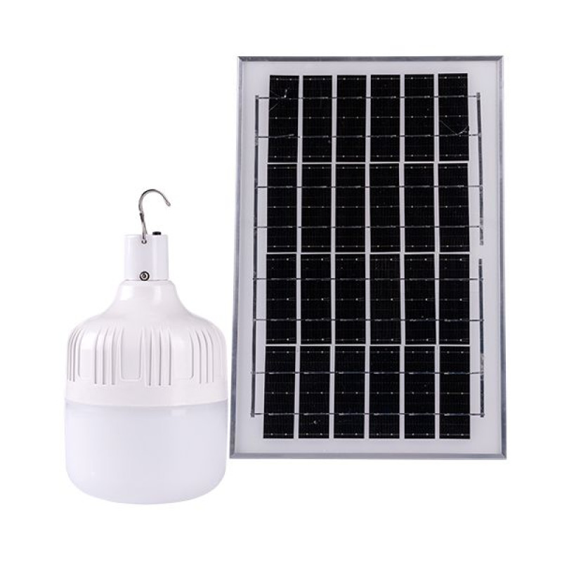 SOLAR LED BULB 8W/6V 650LM 3.2V 6000K 5M CABLE