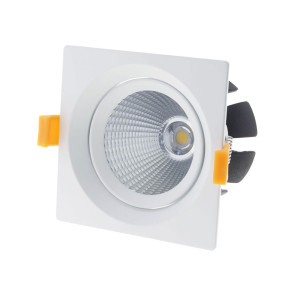 20W LED COB DOWNLIGHT SQUARE, ROTATABLE, 4500K