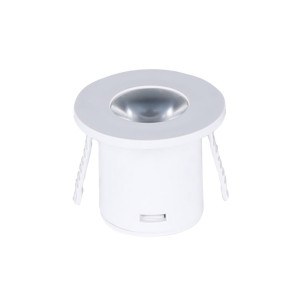 1W LED DOWNLIGHT ROUND WHITE AC220-240V 60LM 3000K