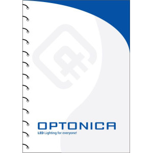 NOTEBOOK A5 OPTONICA LED