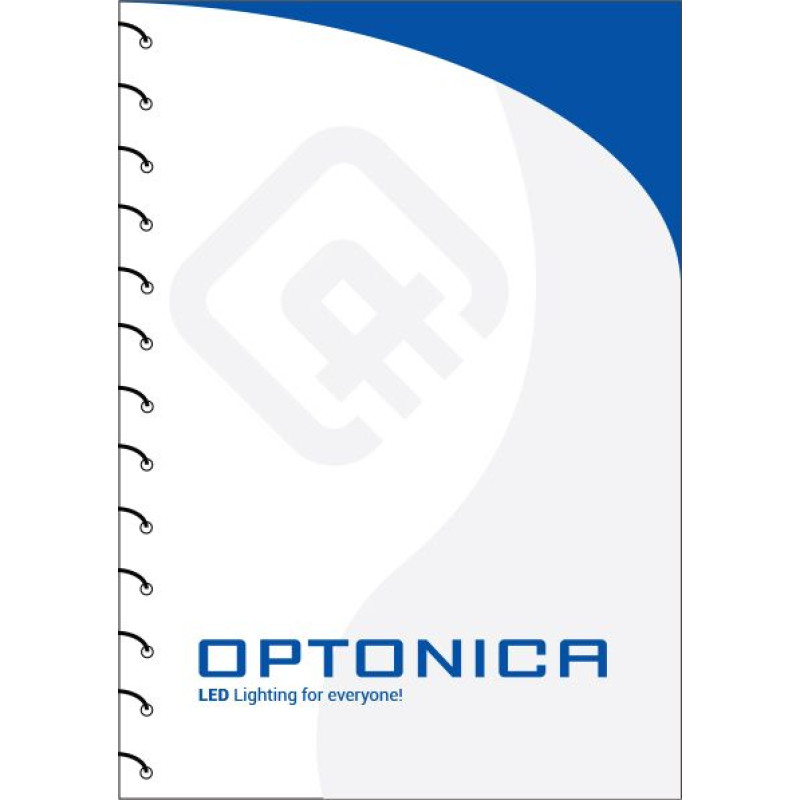 NOTEBOOK A5 OPTONICA LED