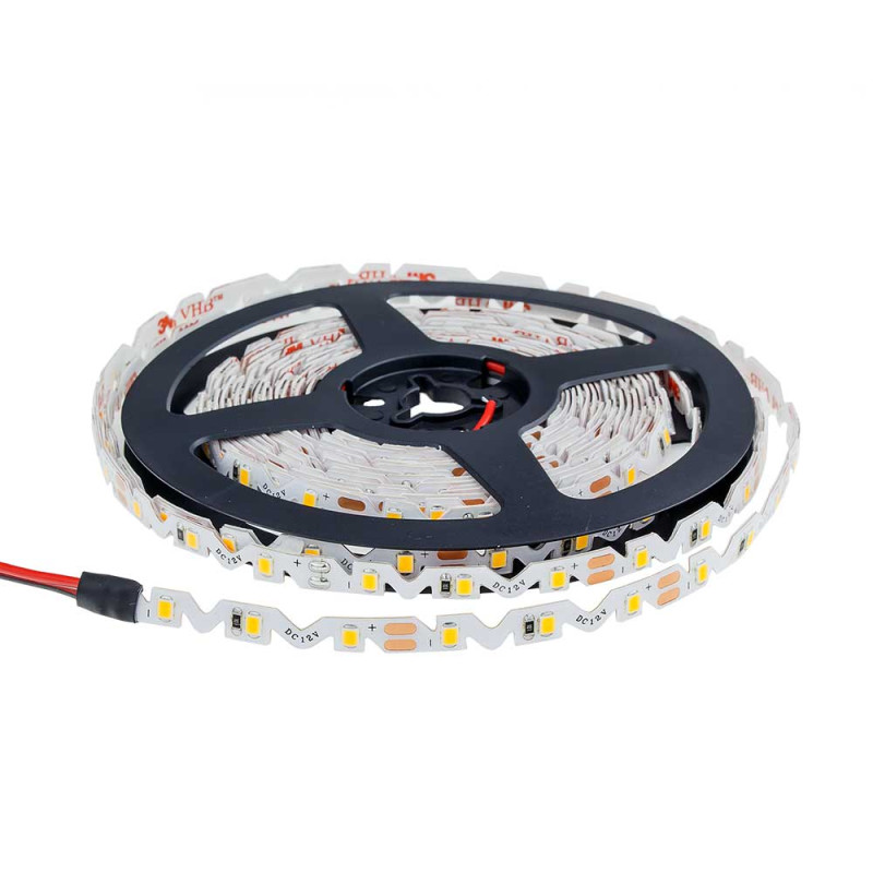 LED S-STRIP 2835 IP65 60LEDs/m, 6mmW DC12V, 7.2W/m 5m/roll 3000K