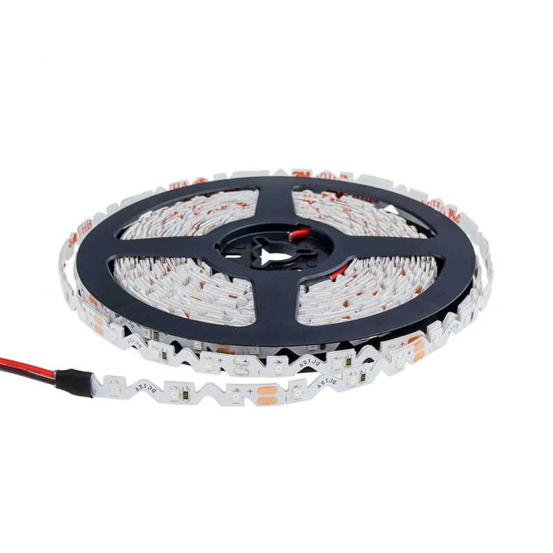 LED S-STRIP 2835 IP65 60LEDs/m, 6mmW DC12V, 7.2W/m 5m/roll RED
