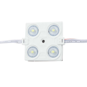 LED LENS MODULE 4 2835 160° DC12V 2.4W IP65 7000K 43*38*6.5mm