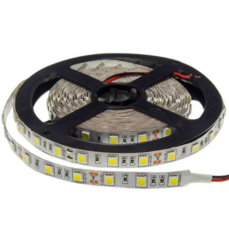 OPTONICA LED szalag hideg fehér 5050/60 12V 14,4W 1000lm 6000K beltéri