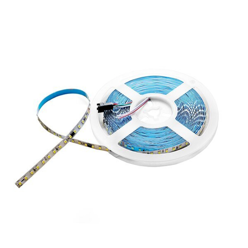 Digitális fehér LED szalag FUTÓFÉNY 4500K 24V 10W 950Lm 120 LED/m