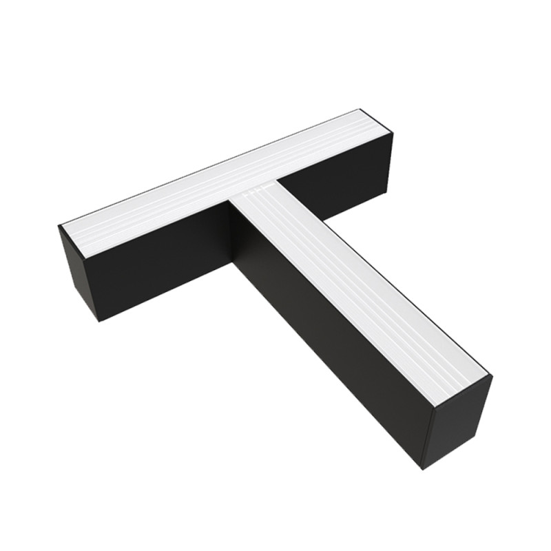 LED 12W T-alakú csatlakozó EHOP5380 lineáris lámpatesthez fekete  4000K