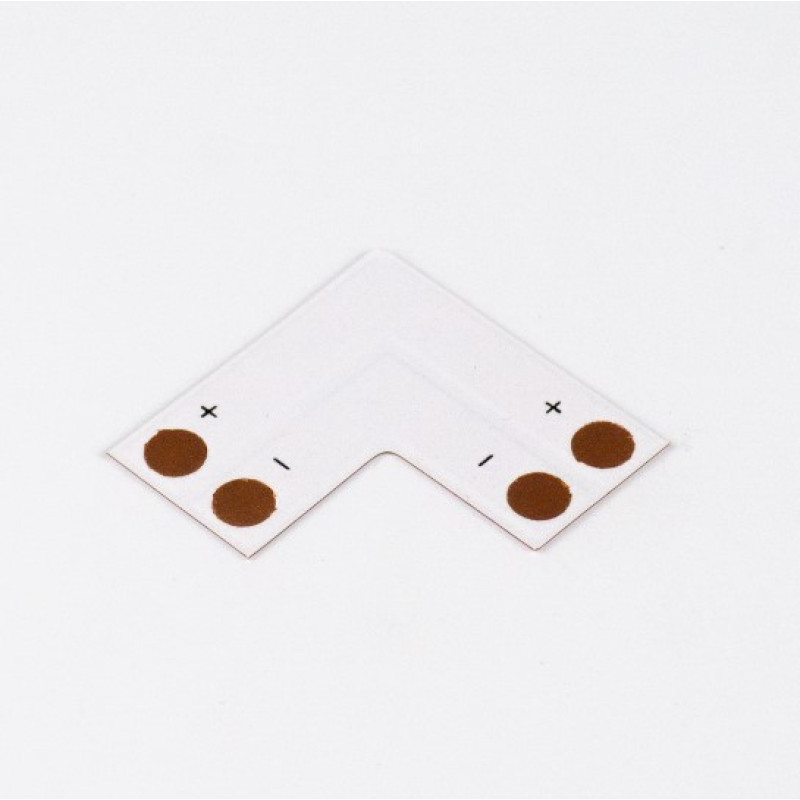 Led szalag PCB elosztó elem, L irányú, 5050 szalagokhoz,