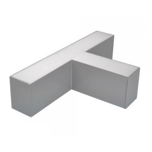 LED 15W T-CONNECTOR FOR SKU:5470 BLACK BODY 6000K