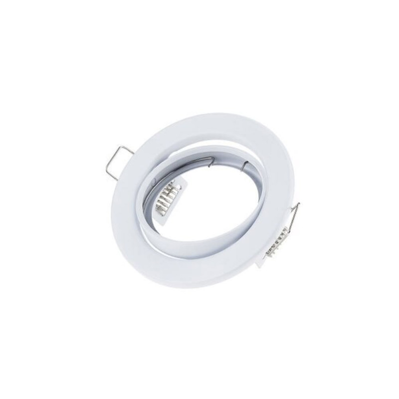 ROUND RING ADJUSTABLE WHITE BODY Φ82*29mm Φ75mm G5.3