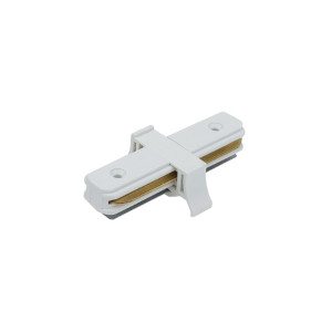 CONNECTOR FOR TRACK SYSTEM LINE WHITE