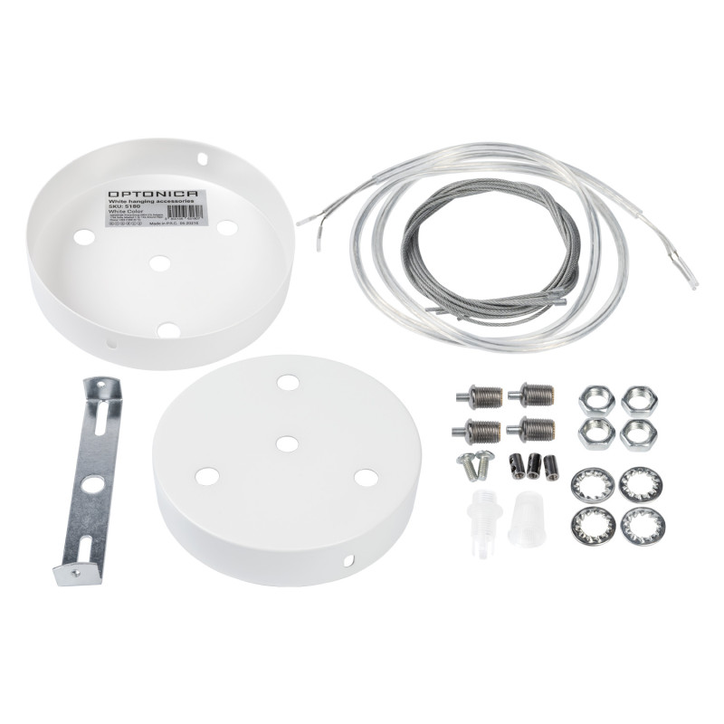 Mennyezeti lámpa függeszték kiegészítő FEHÉR FOR SKU:2901-2928