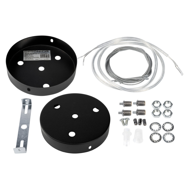 Mennyezeti lámpa függeszték kiegészítő FEKETE FOR SKU:2901-2928