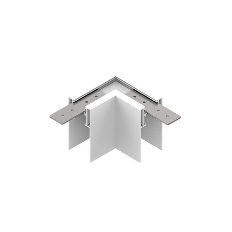 Sarok elem S35 mágneses sínekhez 90 fok fehér - Optonica LED