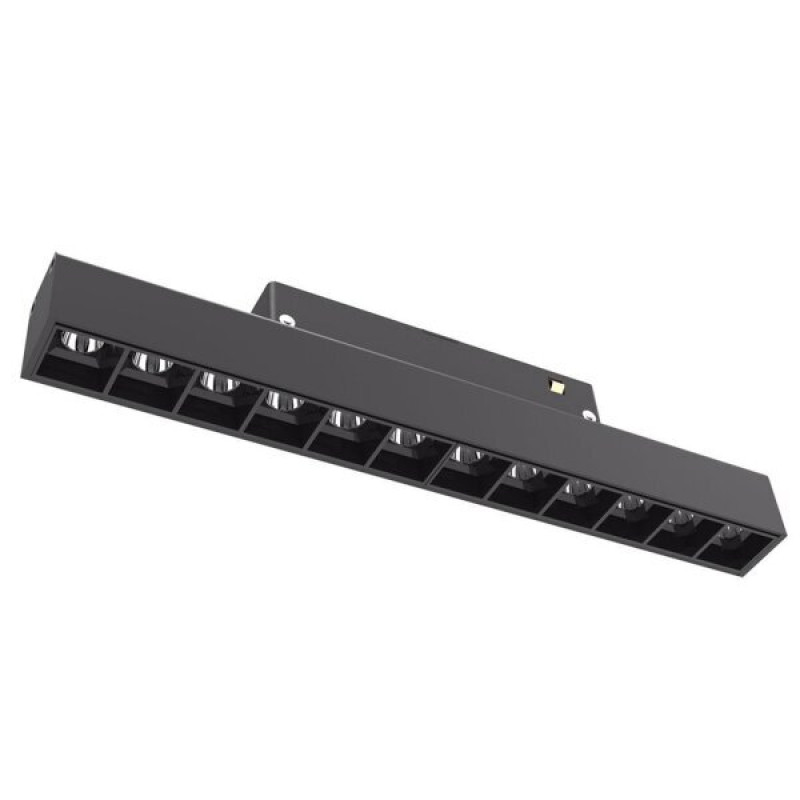 LED sínes vonali lámpa mágneses sínekhez 12 égővel DC48V 12W 3000K - M20 - Optonica LED