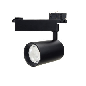 LED TRACK LIGHT 35W 220V/650mA BA=24° 110Lm/W BLACK BODY, 4000K