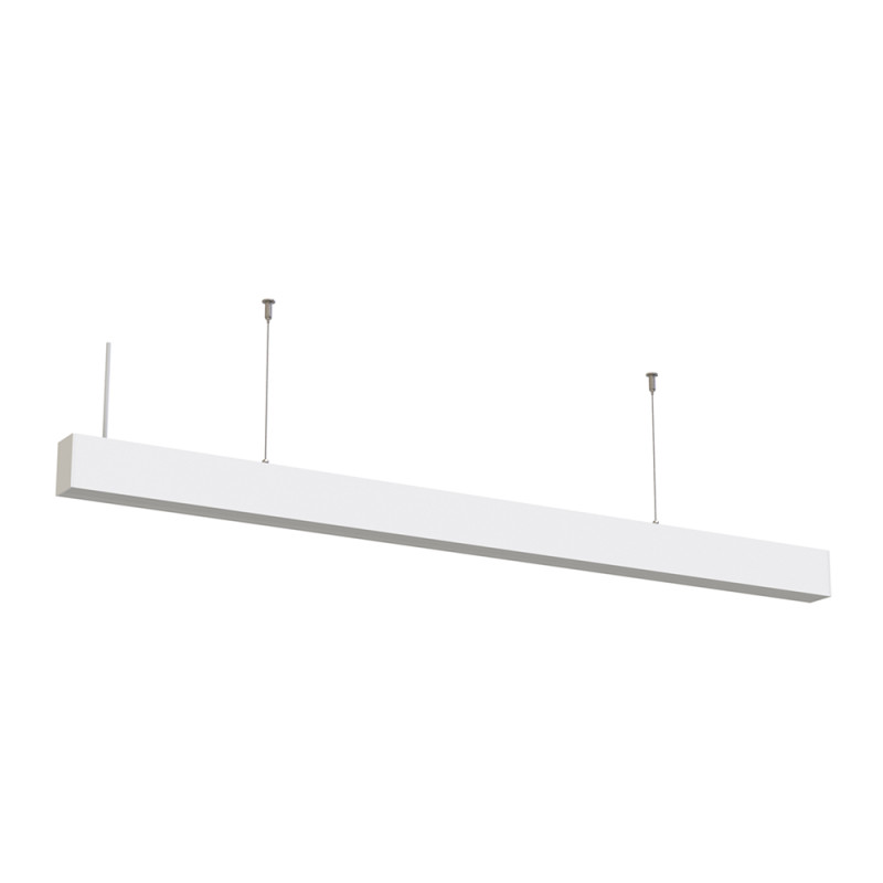 LED lineáris függesztett sorolható lámpatest természetes fehér fényű 4000K 40W fehér