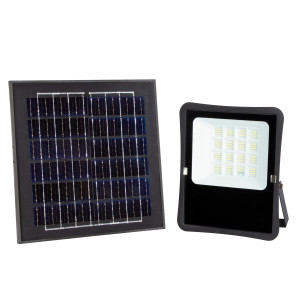 Napelemes Nagyfényáramú LED Reflektor 1600Lm 6000K 3.2V/17.5Ah