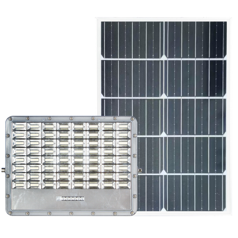 Napelemes Nagyfényáramú LED Reflektor Távirányítóval 3000Lm 6000K 3.2V/30Ah