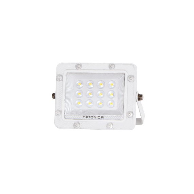 Optonica LED SMD Reflektor fehér színben és vezetékkel 10W 900lm 4500K Természetes Fehér