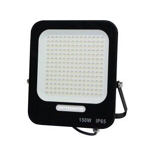 LED Reflektor 150W 6000K 13500lm IP65 Fekete - Optonica