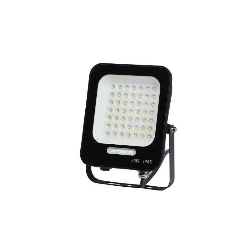 LED SMD FLOODLIGHT BLACK 30W 2400LM AC220-240V 90° IP65 GREEN