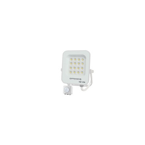 LED SMD FLOODLIGHT WHITE 10W 900LM AC220-240V 90° IP65 4500K + SENSOR