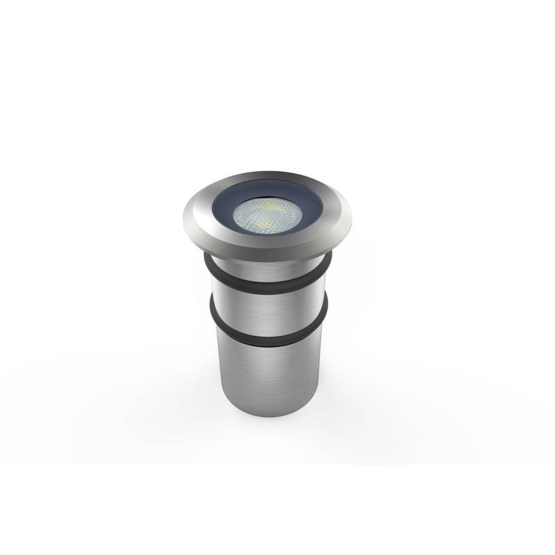 LED UNDERGROUND LIGHT 1W STAINLESS STEEL 350MA 20/60° IP68 - WW