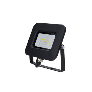 LED SMD FLOODLIGHT BLACK EPISTAR 20W AC170-265V 150° IP65 6000K 70CM CABLE