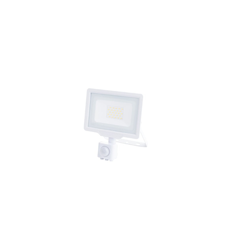 LED SMD FLOODLIGHT WHITE 30W 2400LM AC220-265V 120° IP65 2700K - WITH SENSOR