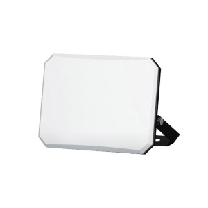 LED MILKY-LENS FLOODLIGHT 50W 80lm/W AC180-265V 120° IP65 4000K - 30cm CABLE