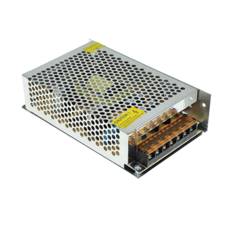 LED STRIP POWER SUPPLY 100W 12V 8.3A - METAL