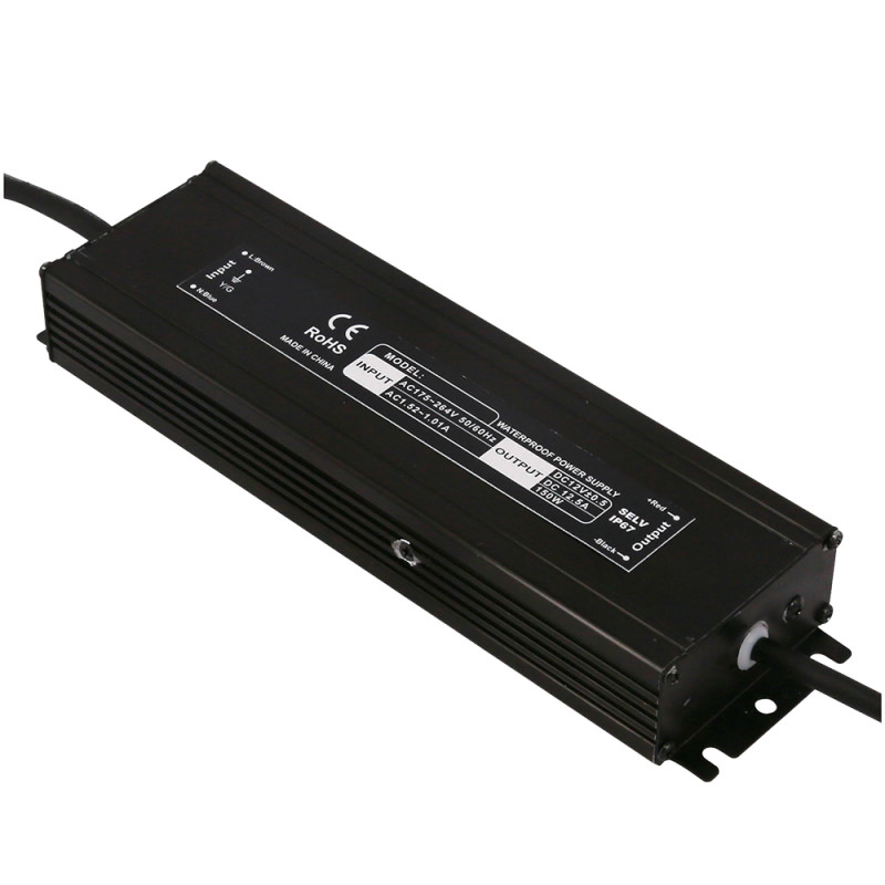 LED WATERPROOF POWER SUPPLY IP67 100W 12V/8.4A - 3 YEARS WARRANTY
