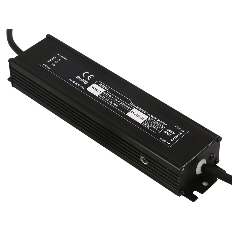 LED WATERPROOF POWER SUPPLY IP67 60W 24V/2.5A - 3 YEARS WARRANTY