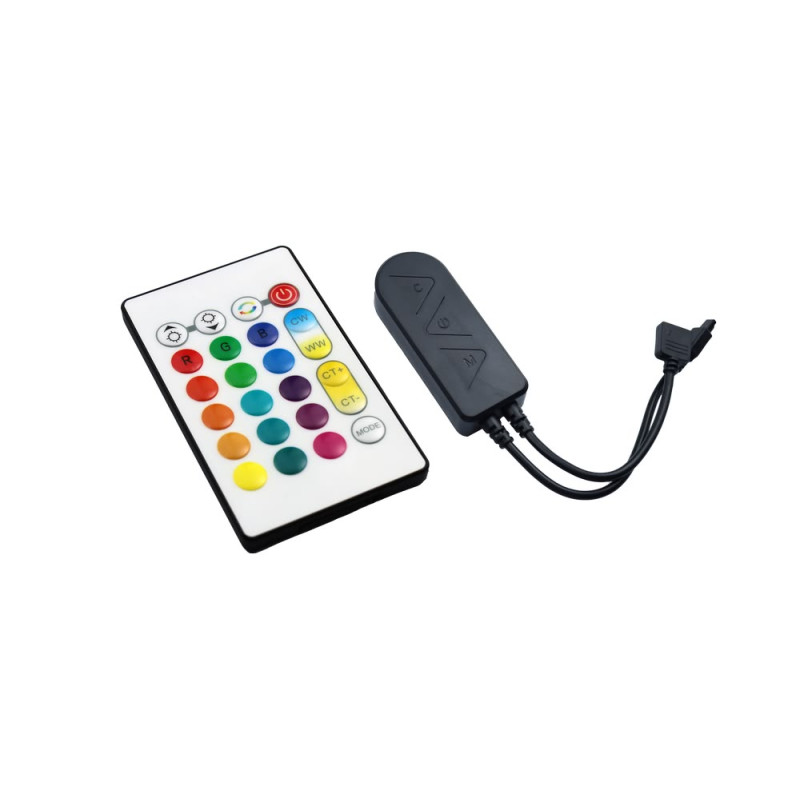 IR 24KEYS RGB-CCT TUYA SMART WIFI-BLE CONTROLLER DC12-24V