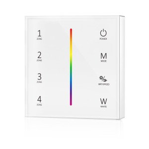 4 ZONES RGB/RGBW REMOTE CONTROL WHITE
