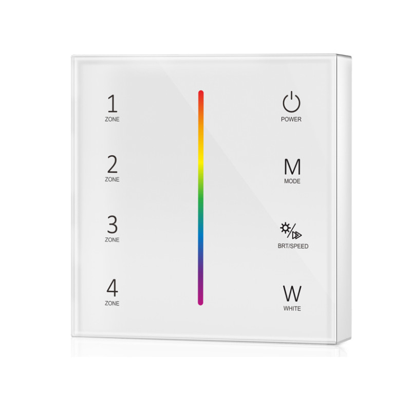 4 ZONES RGB/RGBW REMOTE CONTROL WHITE