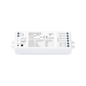 TUYA & RF 5in1 CONTROLLER 12-24VDC 3A*5CH MAX15A 180W/360W(12/24V)