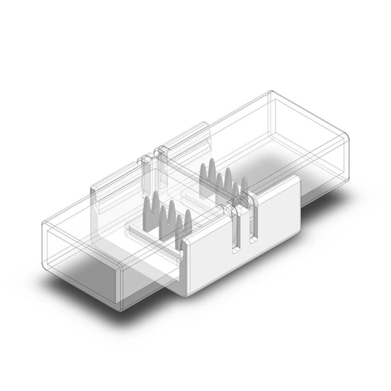 Forrasztásmentes kültéri csatlakozó CCT és RGB Magic LED szalaghoz-10mm