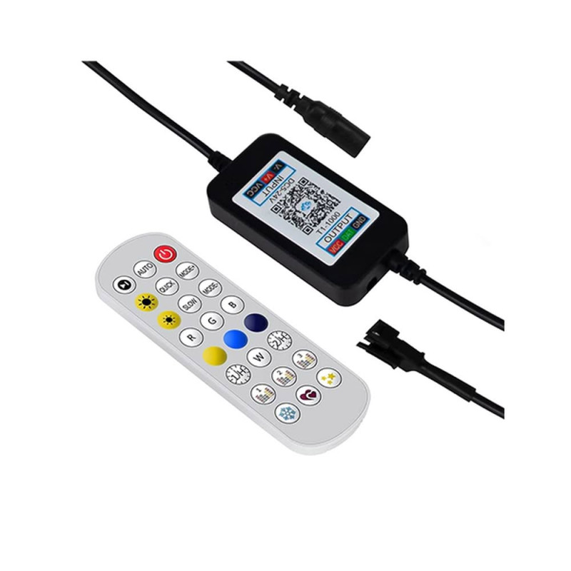 Vezérlő RGB Magic Neon LED szalaghoz Bluetooth, APP, zene vezérlés