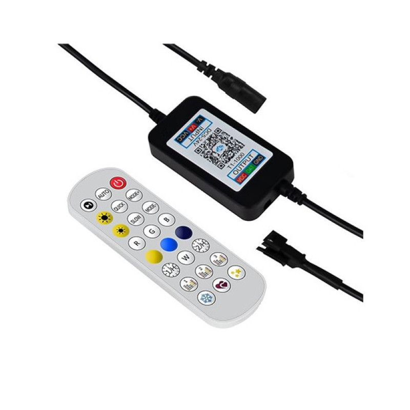 Vezérlő RGB Magic Neon LED szalaghoz Bluetooth, APP, zene vezérlés