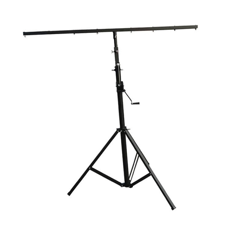Tripod állvány 50Kg 4méter hajtókarral színpadi effekt lámpákhoz