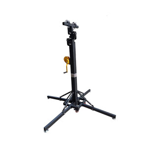 Tripod állvány 150Kg 4méter hajtókarral színpadi effekt lámpákhoz