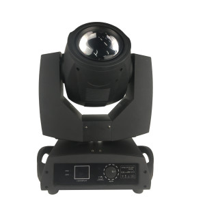 230W Beam forgófejes színpadi effekt lámpa dupla prizmával DMX512 LCD