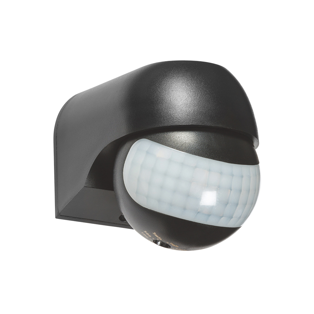 LED PIR Mozgásérzékelő 180° 12 m, IP54 Optonica, fekete